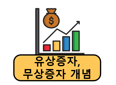 유상증자 뜻, 무상증자 개념, 주가 영향성